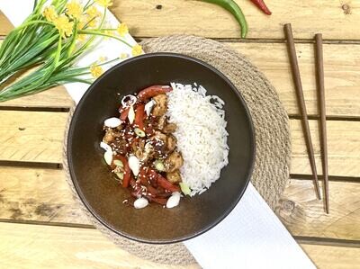 Spicy Thai Chicken with Jasmine Rice