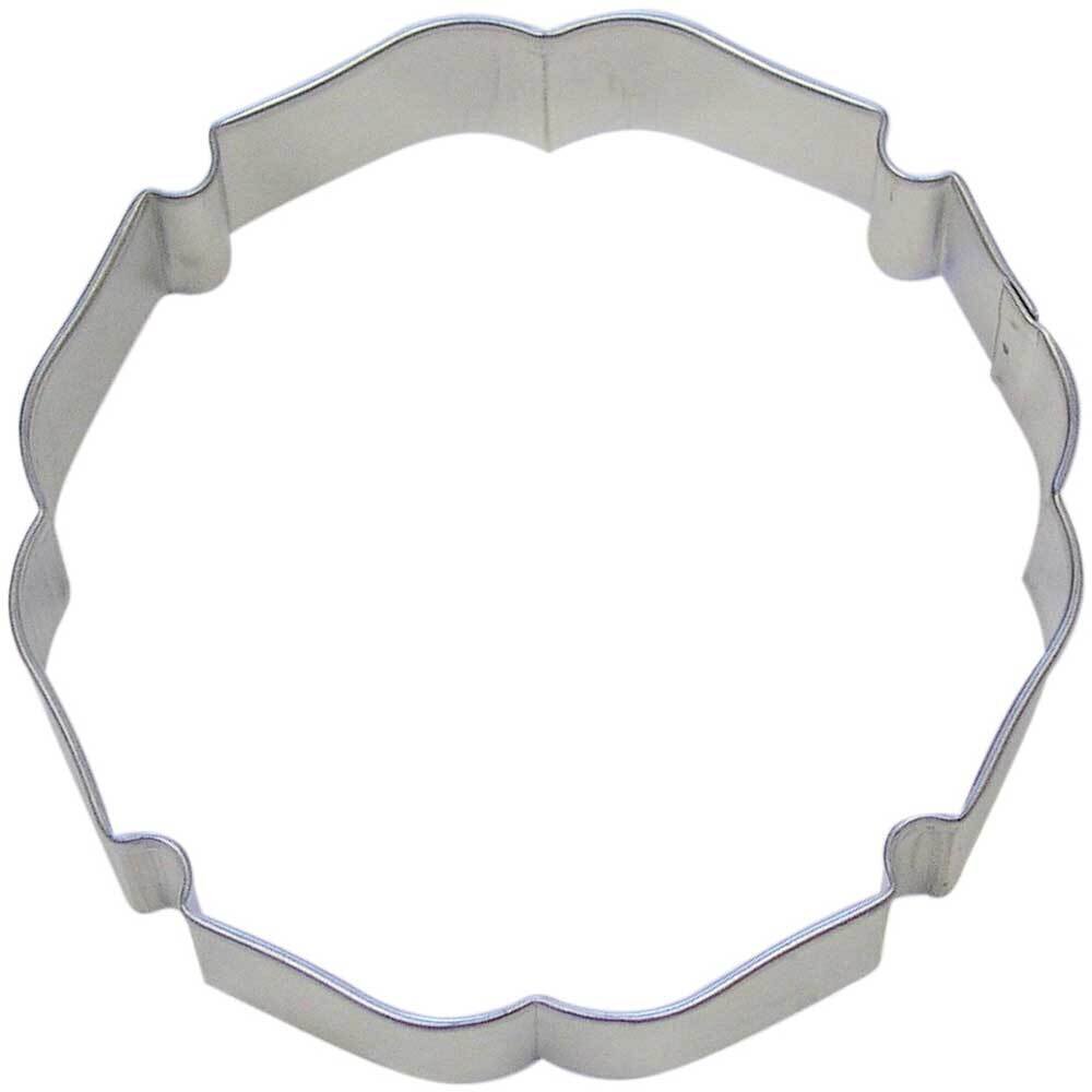 Badge Plaque Cookie Cutter 4.25 in B0847