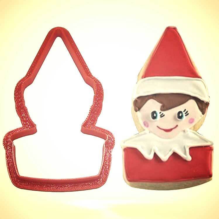 Cute Elf Cookie Cutter 4.25 in PC0368