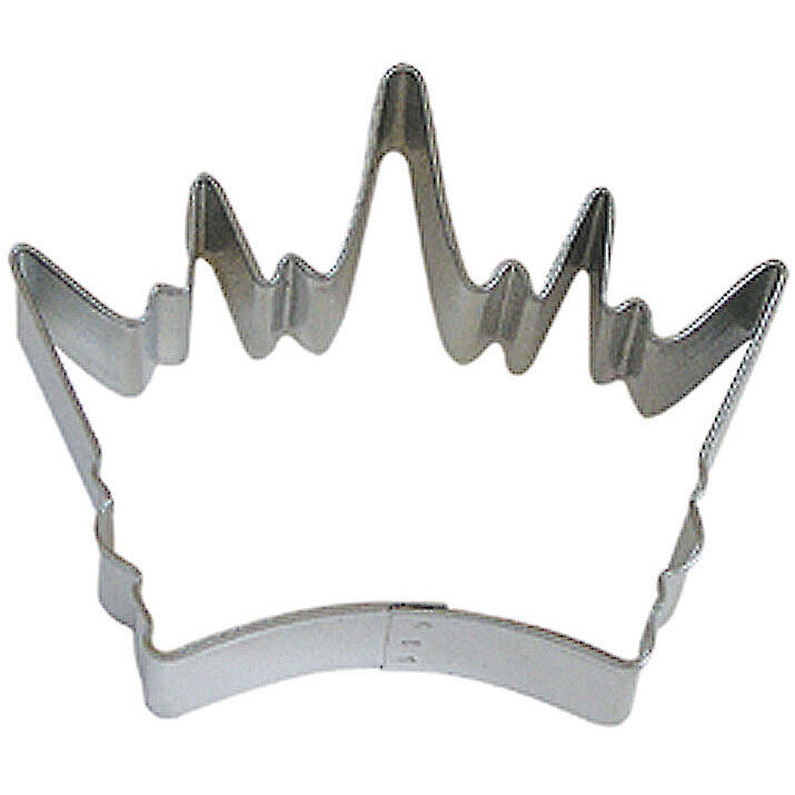 King Crown Tin Cookie Cutter 3.5 in B0899