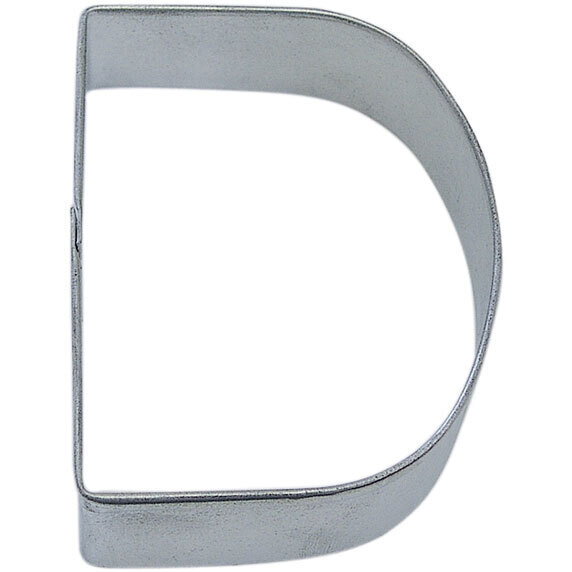 Letter D cookie cutter, alphabet cookie cutter, monogram baking tool, custom baking accessory