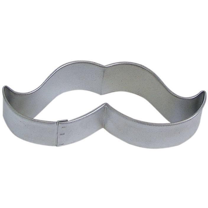 Moustache cookie cutter, Movember-themed cookie cutter, Father's Day baking tool, mustache-shaped dessert accessory