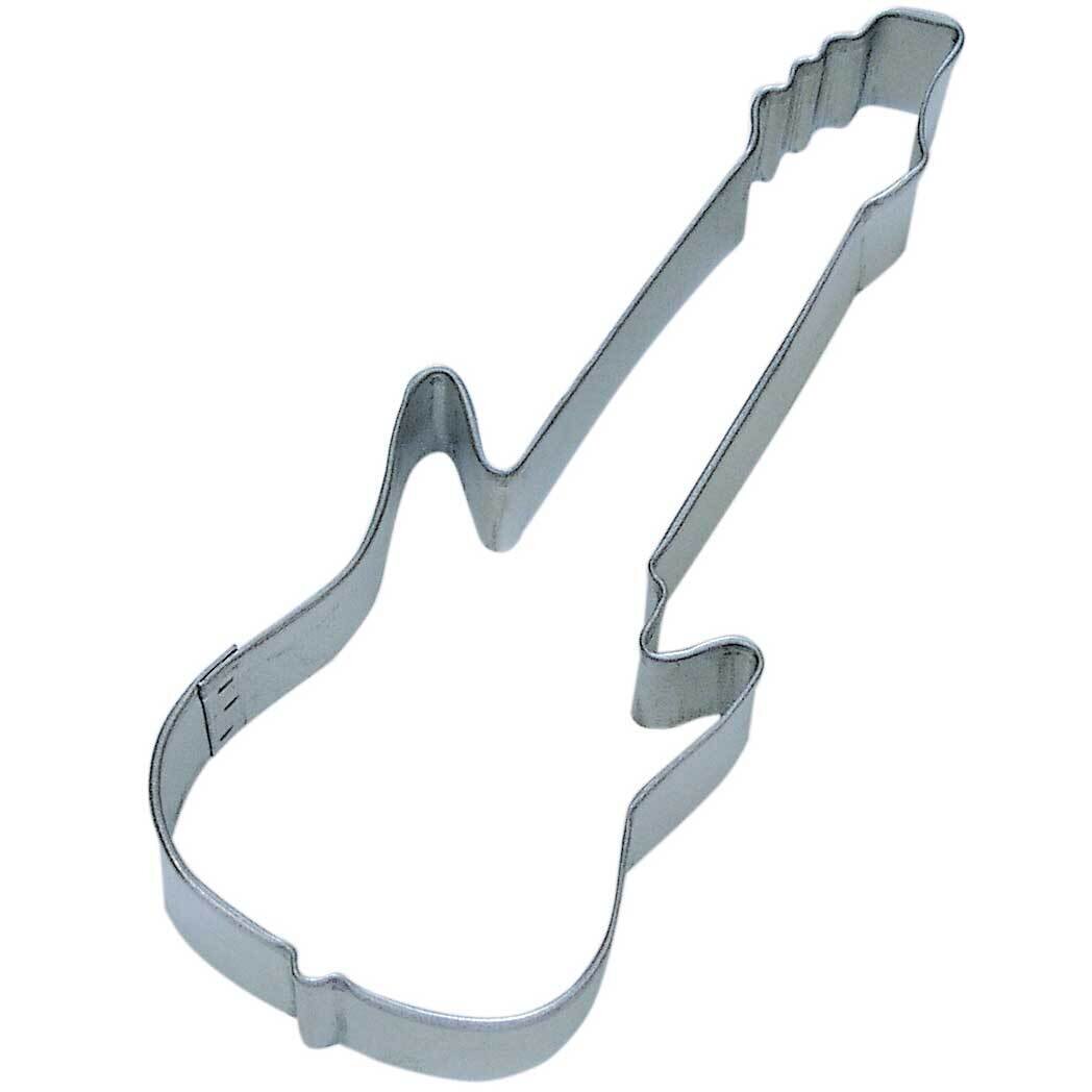 Electric Guitar Cookie Cutter 5 in B1049X