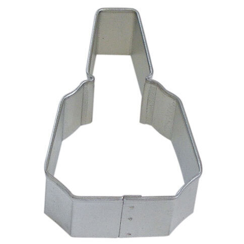 Nail polish cookie cutter, beauty-themed cookie cutter, spa party baking tool, nail polish-shaped dessert accessory


