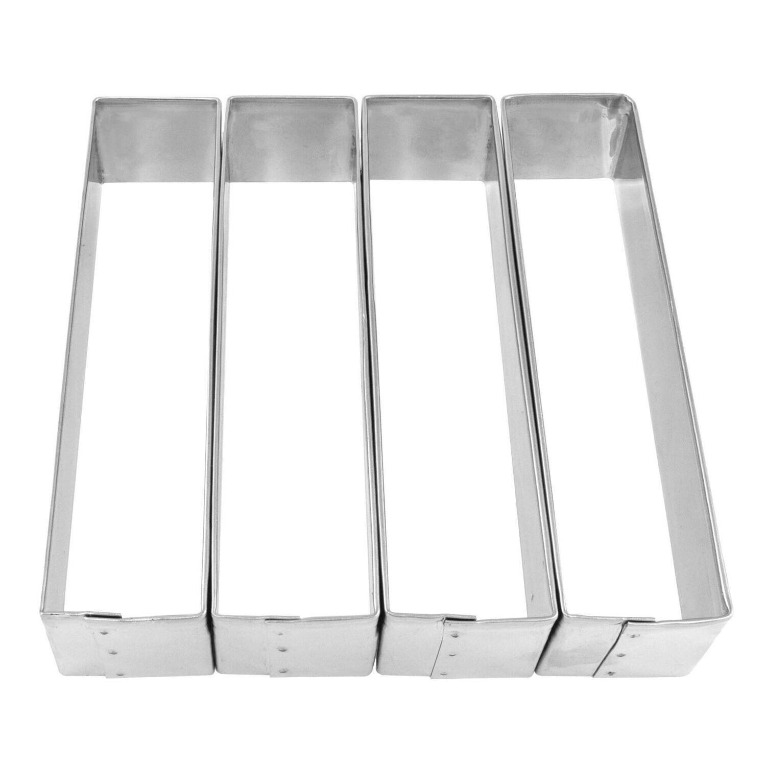 Cookie Stick Cutter 4.5 in 4 Pc Set Stainless Steel 5100