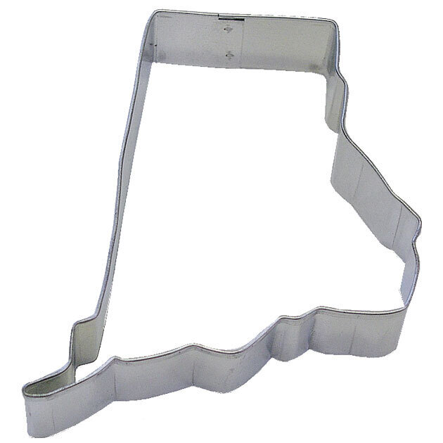 State Of Rhode Island Tin Cookie Cutter 4.5 in B1933