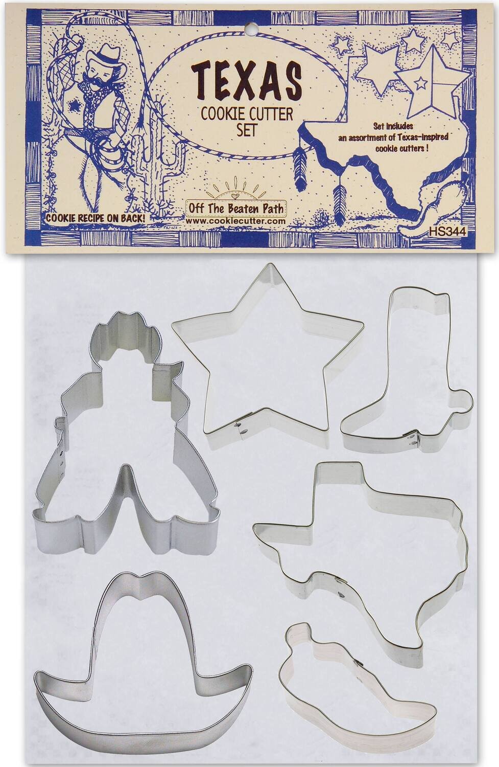 Texas Cookie Cutter 6 PC Set HS344 Cookie Cutter Experts Since 1993