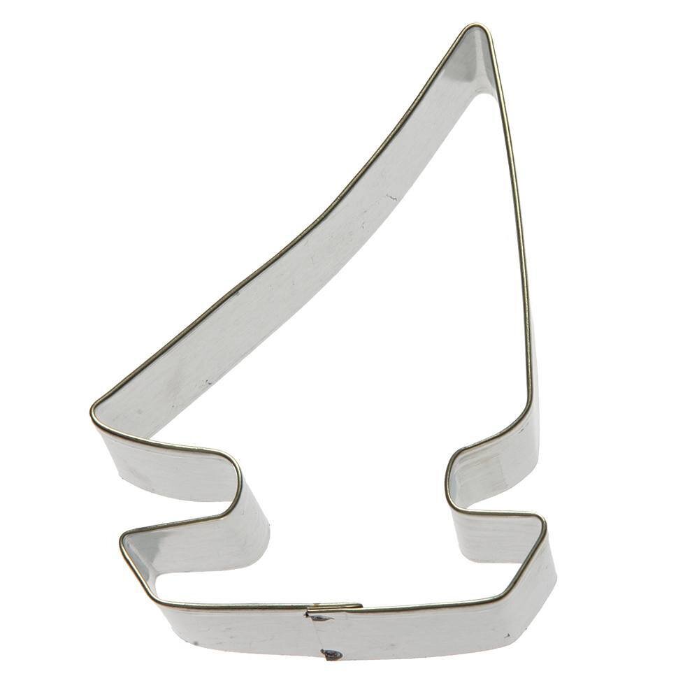 Sailboat cookie cutter, nautical-themed cookie cutter

