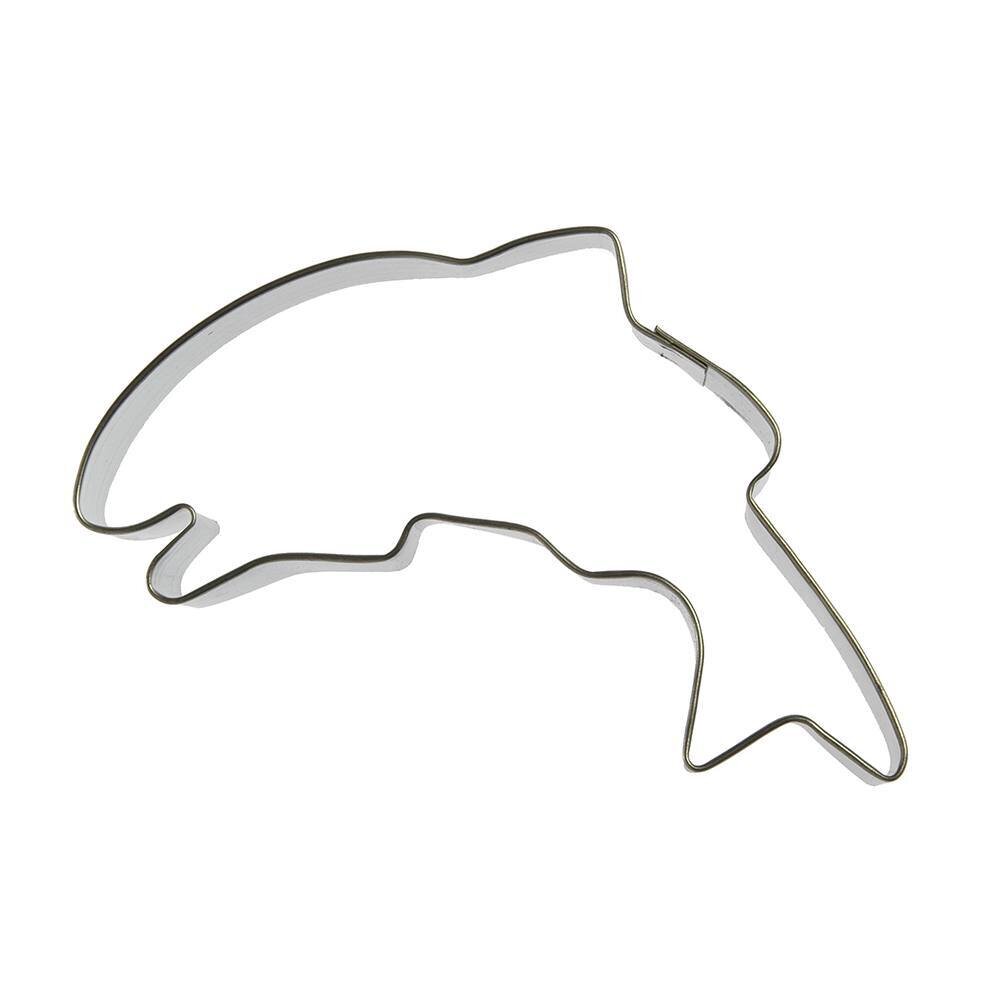 Salmon Cookie Cutter 4 in B1254