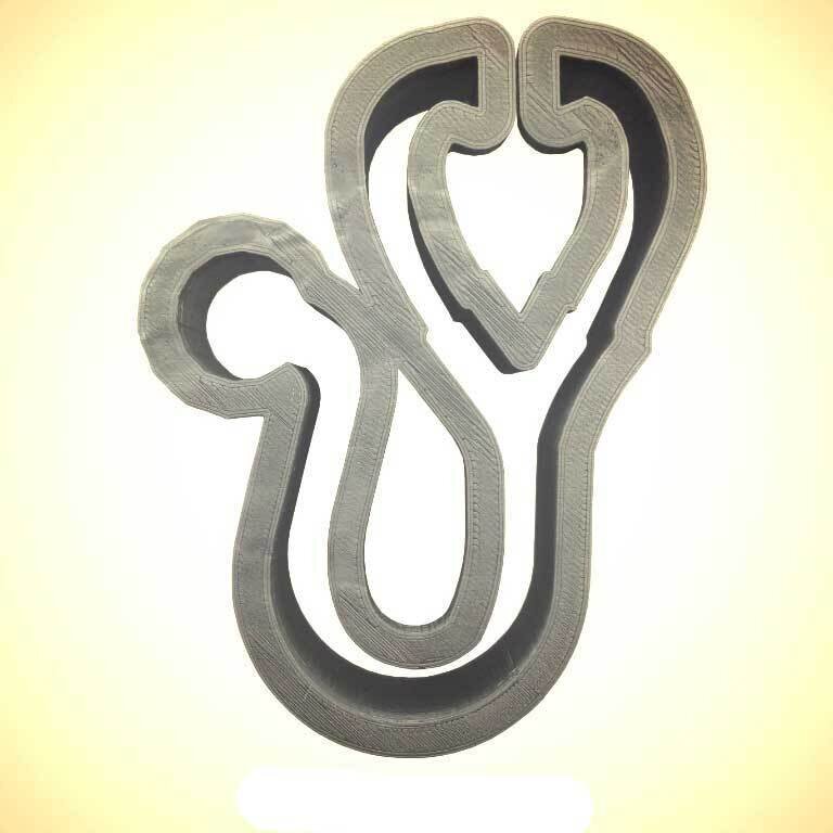 Stethoscope Plastic Cookie Cutter 4" CC119