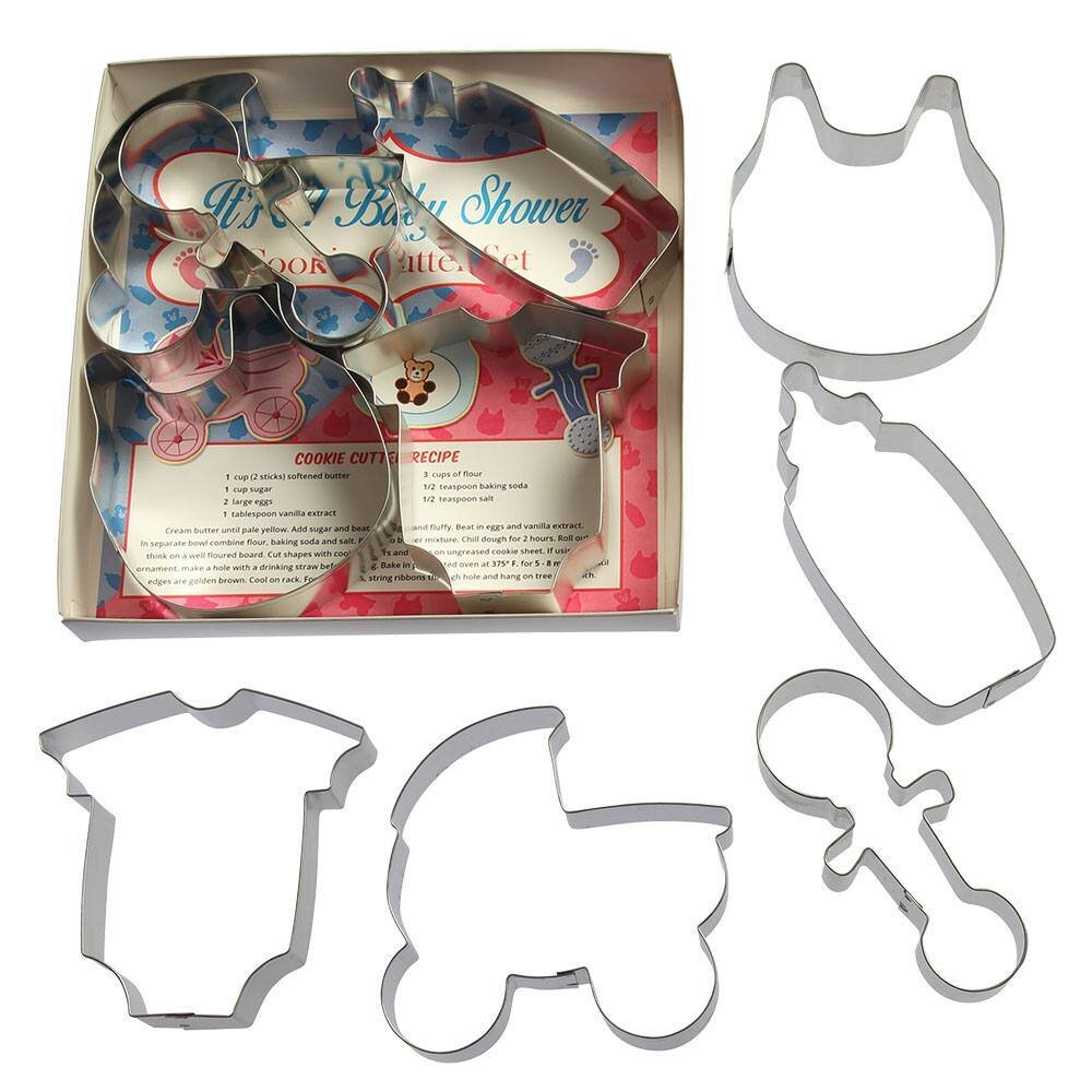 It's A Baby Shower Cookie Cutter 5 Pc Set L9034