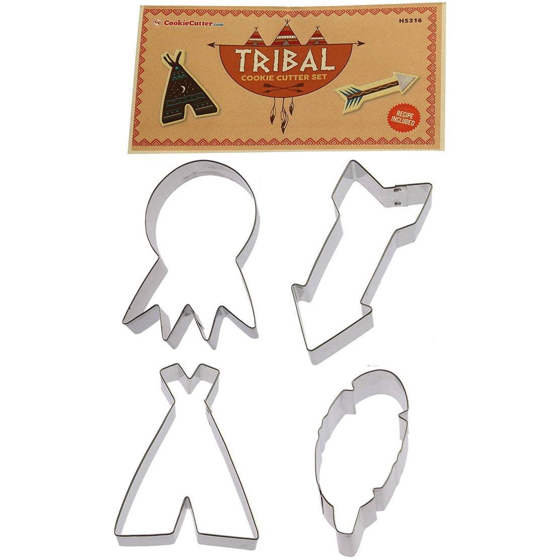 Tribal Cookie Cutter Set HS316