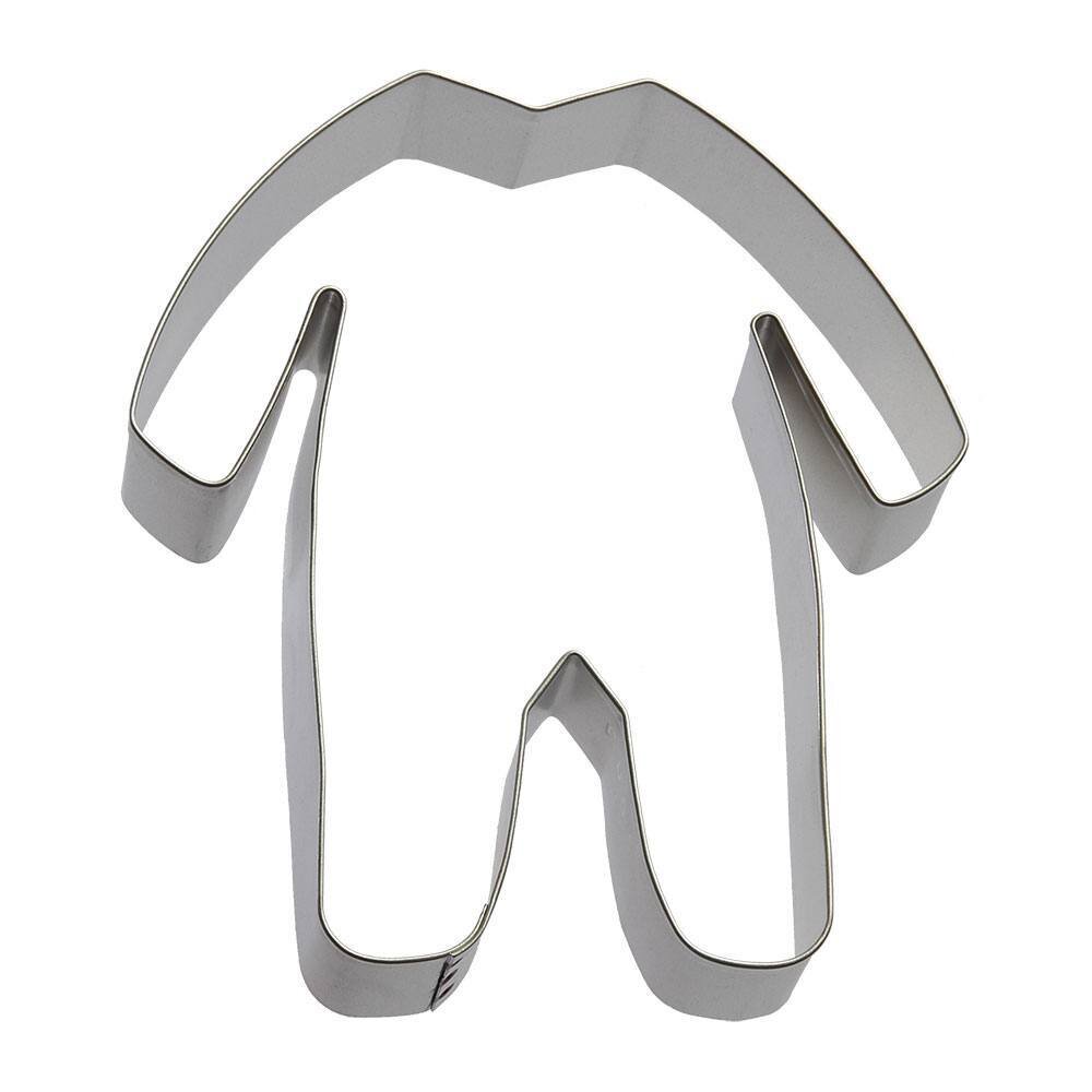 Footie Pajamas 4.5 in Cookie Cutter Baby Shower