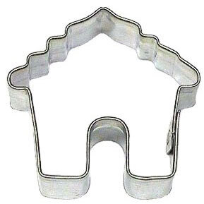 Mini Doghouse Cookie Cutter 1.25 in M158