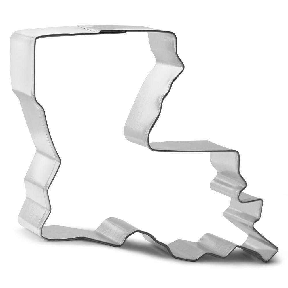 Louisiana Cookie Cutter 3.75 in B1044