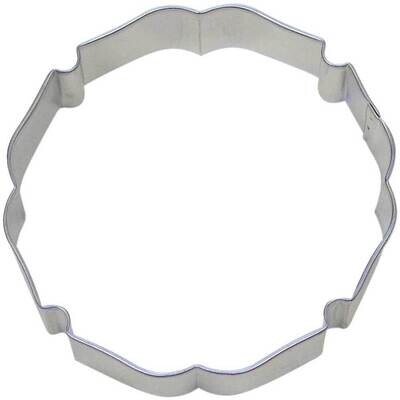 Badge Plaque Cookie Cutter 4.25 in B0847
