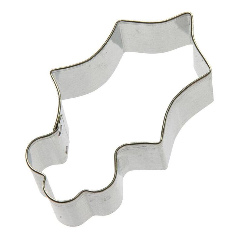 Holly Leaf Cookie Cutter 3 in B528