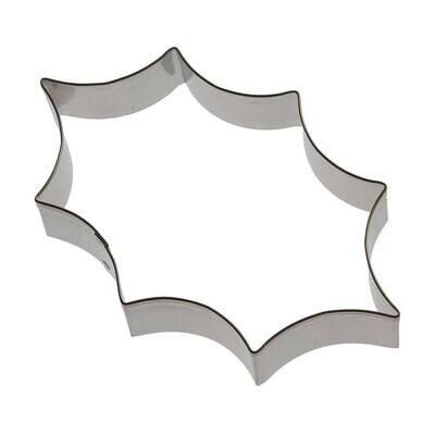 Holly leaf cookie cutter, Christmas cookie cutter, holiday baking tool, festive cookie cutter

