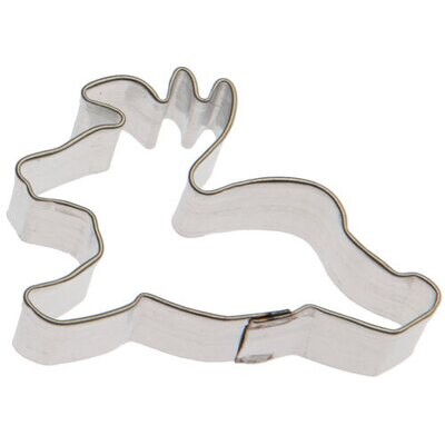 Mini Reindeer Cookie Cutter 1.75 In. M103 Mini Reindeer Cookie Cutter 1.75 In. M103