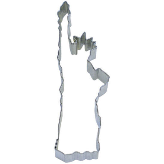 Statue of Liberty cookie cutter, patriotic-themed cookie cutter, Fourth of July baking tool, NYC travel dessert accessory