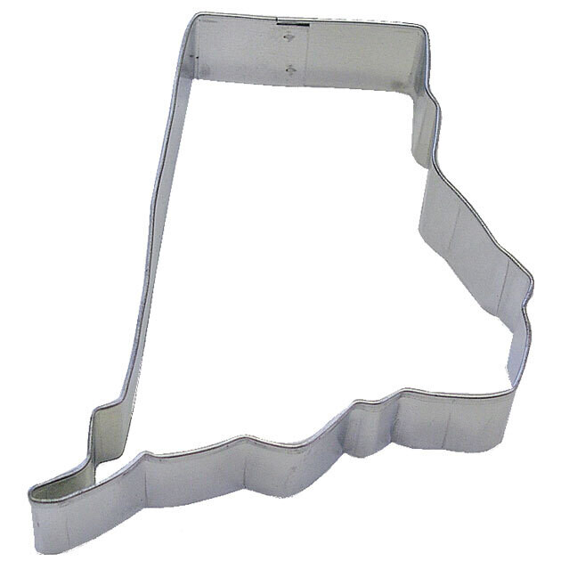 State Of Rhode Island Tin Cookie Cutter 4.5 in B1933