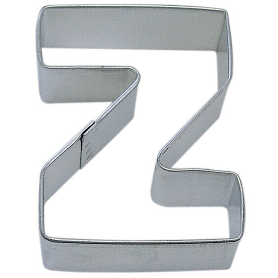 Letter Z cookie cutter, alphabet cookie cutter, monogram baking tool, custom baking accessory