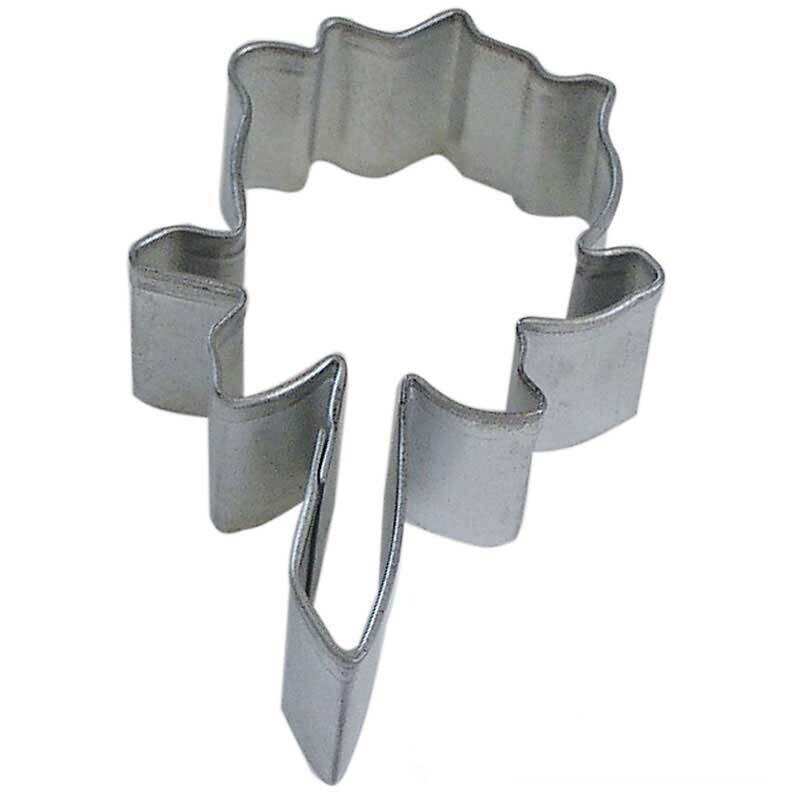 Rose Tin Cookie Cutter 3 in B0902