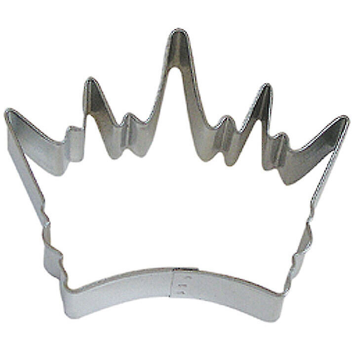 King crown cookie cutter, royal-themed cookie cutter, medieval baking tool, crown-shaped dessert accessory