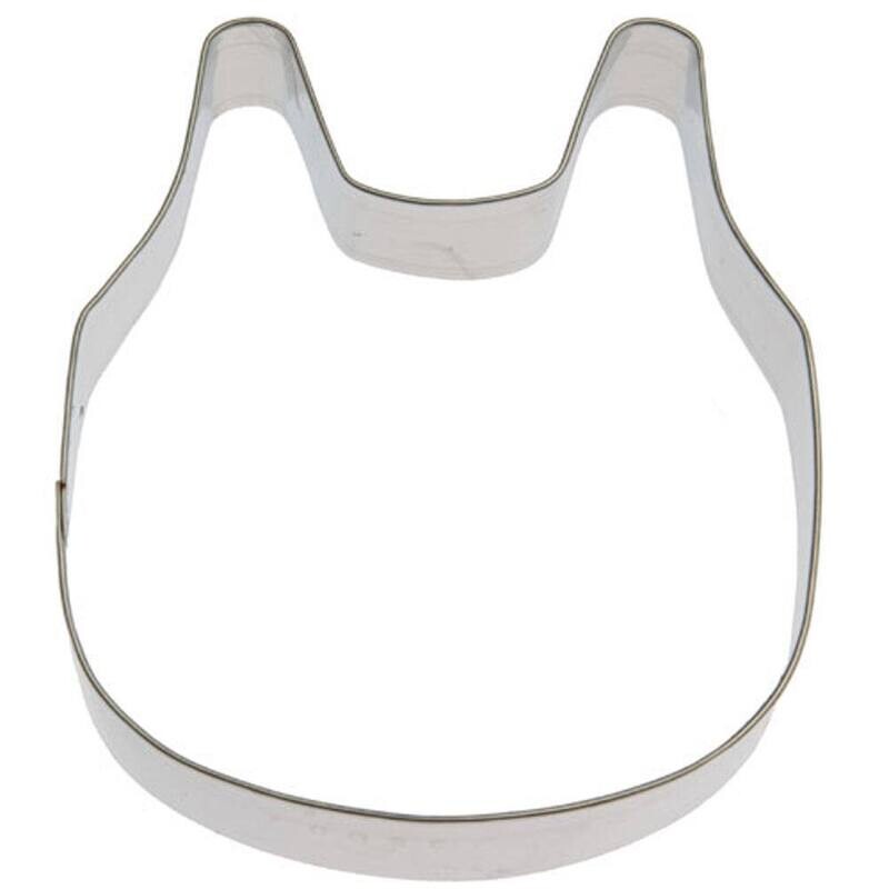 Baby Bib Cookie Cutter 4 in B1711 Baby Bib Cookie Cutter 4 in B1711