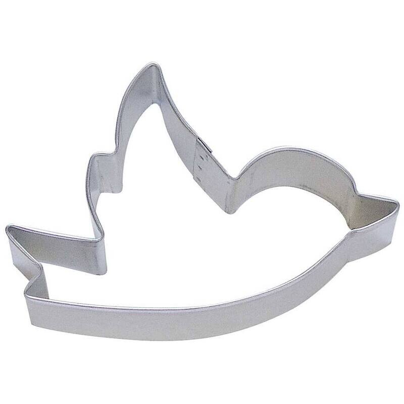 Bird cookie cutter, garden-themed cookie cutter, spring baking tool, bird-shaped dessert accessory

