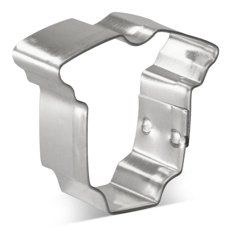 Mini Baby Onesie Cookie Cutter 1.5 In. M170 Mini Baby Onesie Cookie Cutter 1.5 In. M170