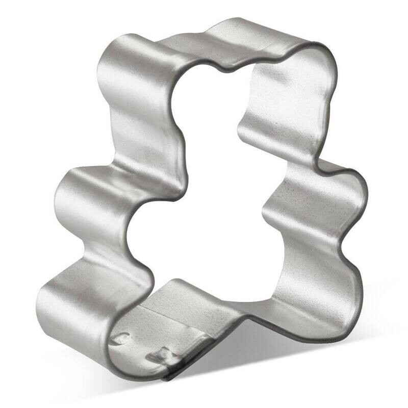 Mini Teddy Bear Cookie Cutter 1.5 in M27 Mini Teddy Bear Cookie Cutter 1.5 in M27