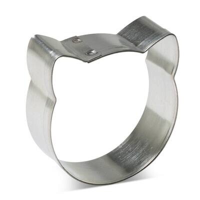 Mini Round Cat Face Cookie Cutter 1.5 in M180 Mini Round Cat Face Cookie Cutter 1.5 in M180