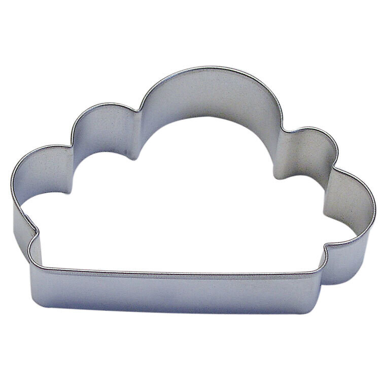 Cloud cookie cutter, sky-themed cookie cutter, baby shower baking tool, cloud-shaped dessert accessory