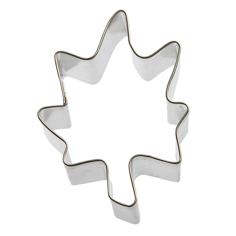 Maple Leaf Cookie Cutter 3.25 in B694 Maple Leaf Cookie Cutter 3.25 in B694