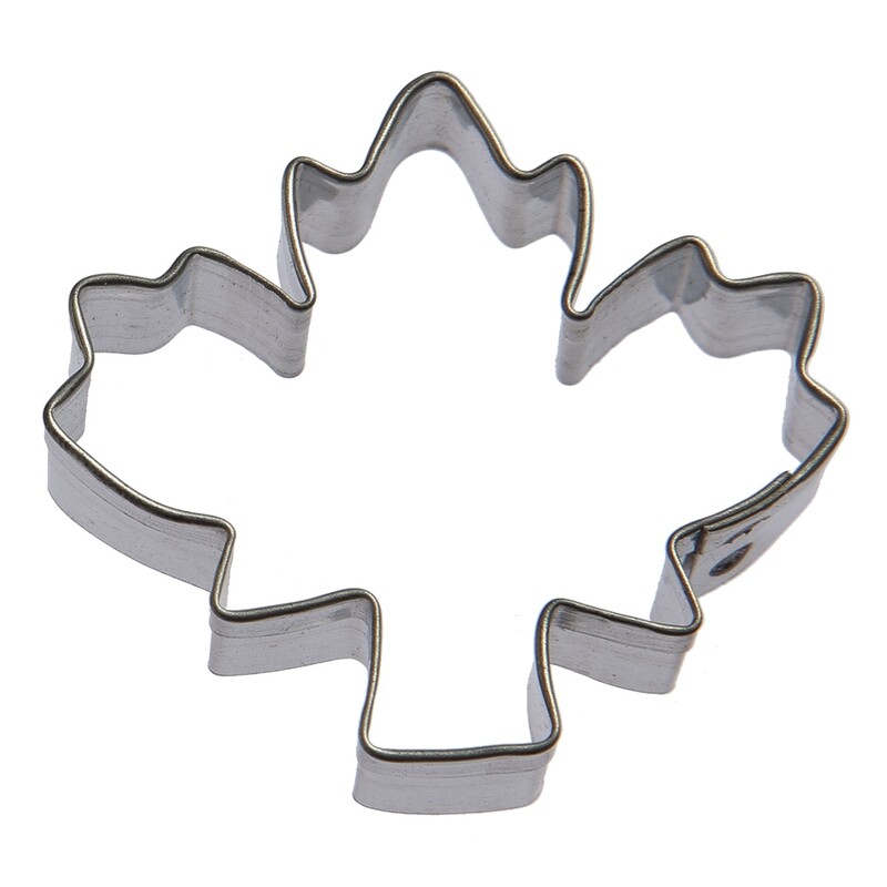 Mini Sugar Maple Leaf Cookie Cutter 2 in M90 Mini Sugar Maple Leaf Cookie Cutter 2 in M90
