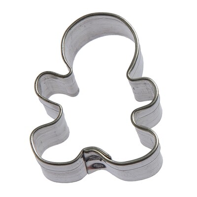 Mini Gingerbread Boy Cookie Cutter 1.5 in M2F Mini Gingerbread Boy Cookie Cutter 1.5 in M2F