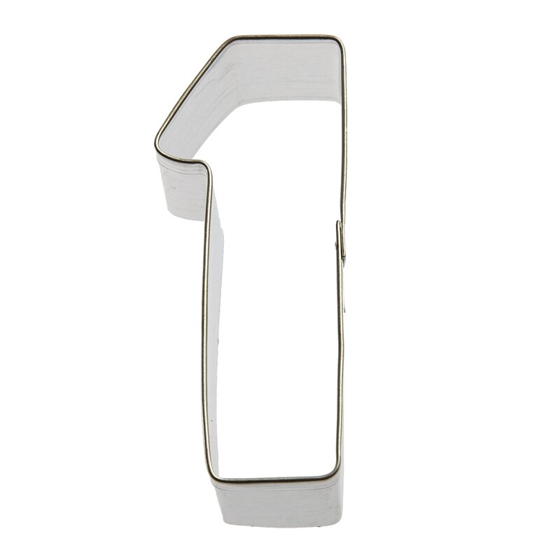 Number One Cookie Cutter 3 in B1511 Number One Cookie Cutter 3 in B1511