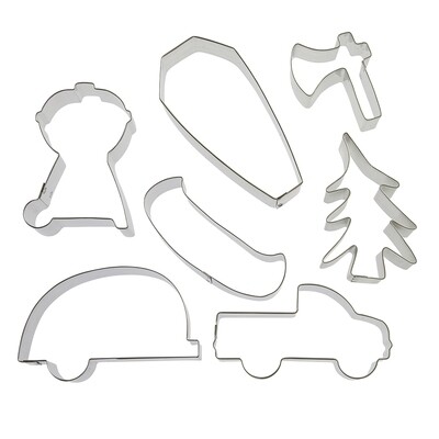 Welcome To Our Campsite Cookie Cutter 7 Pc Set HS0421