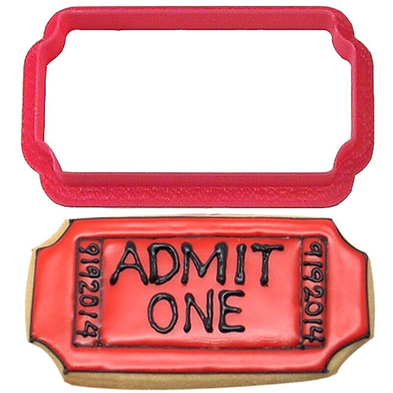 Ticket Cookie Cutter 3.5 in PC0350