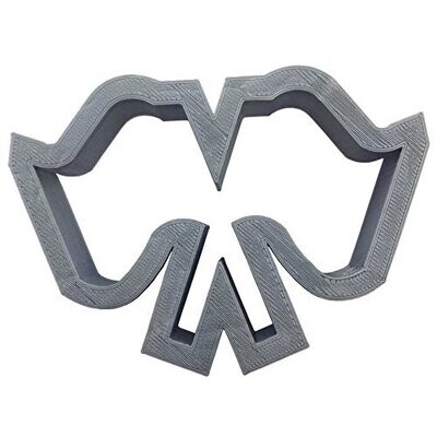Checkered Flags Plastic Cookie Cutter 3.5" CC121