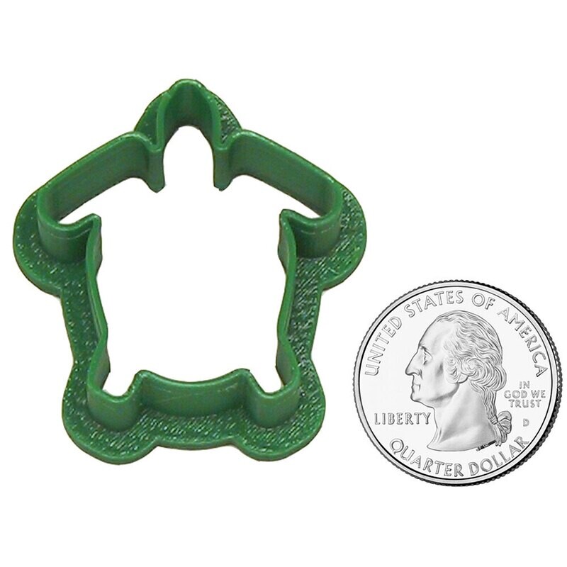 Miniature Sea Turtle Cookie Cutter 1.5 in PC0379