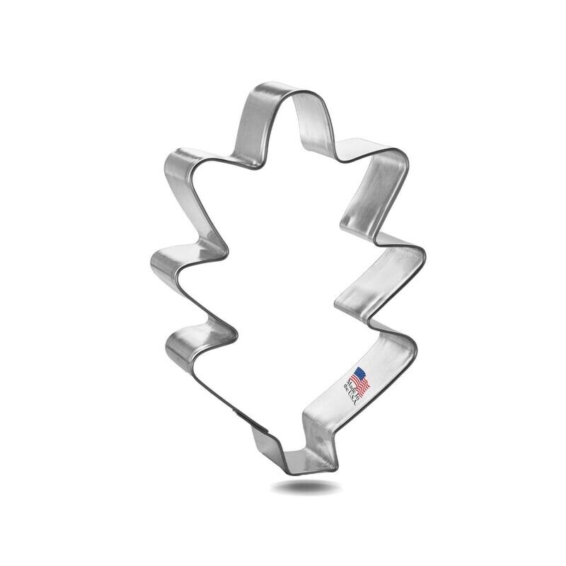 Oak Leaf Cookie Cutter 3.75 in B1170 Oak Leaf Cookie Cutter 3.75 in B1170