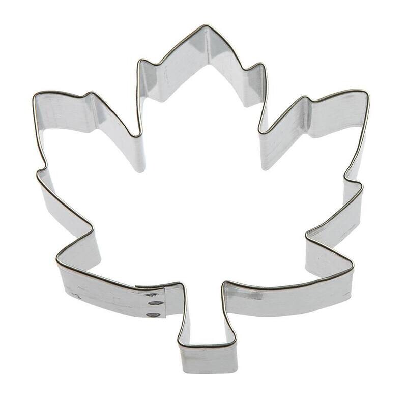 Sugar Maple Leaf Cookie Cutter 3.5 in B1295 Sugar Maple Leaf Cookie Cutter 3.5 in B1295