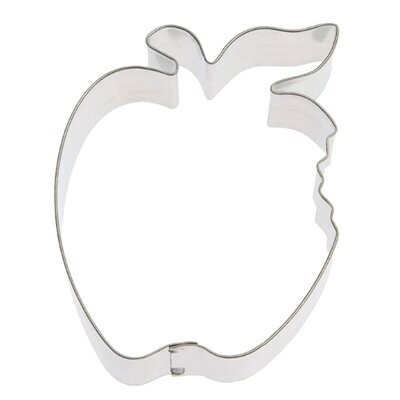 Apple With Bite Cookie Cutter 4 in B1389