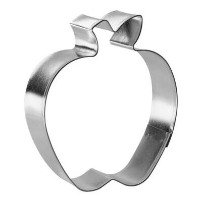 Apple with Leaf Cookie Cutter 3.25 in B1501