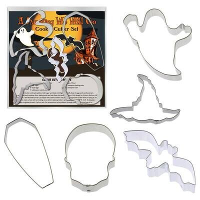 A Haunting We Will Go Cookie Cutter 5 Pc Set L9042