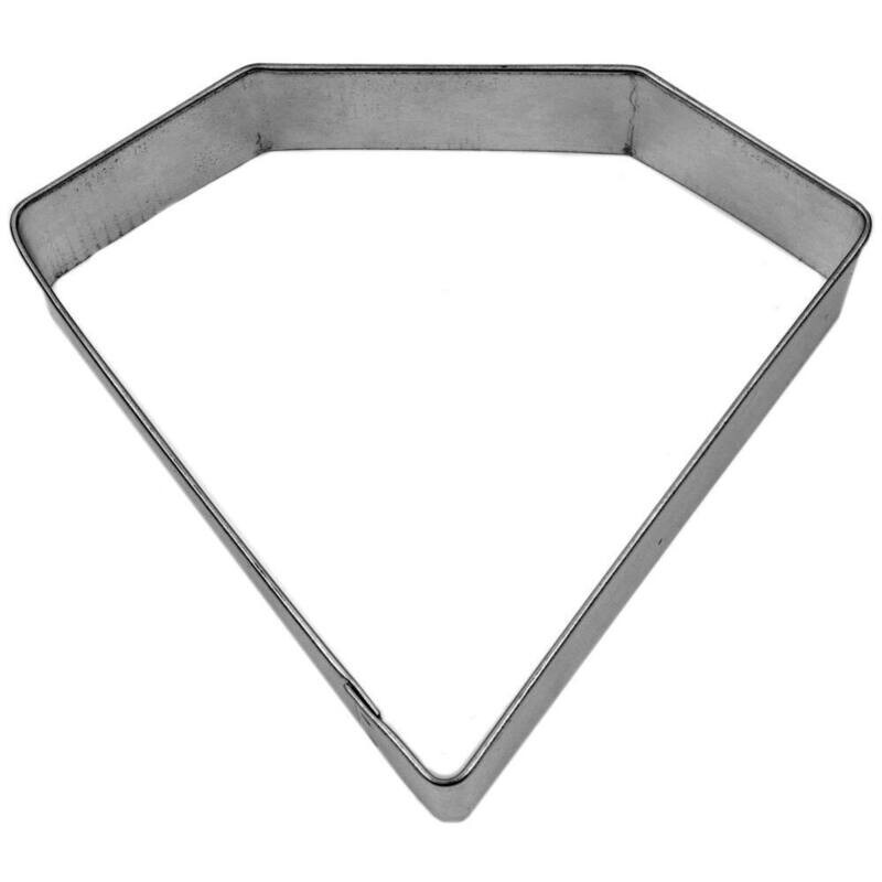 Jewel Gem Cookie Cutter 4 in B0821 Jewel gem cookie cutter, gemstone-themed baking tool, wedding cookie cutter, jewel-shaped dessert accessory