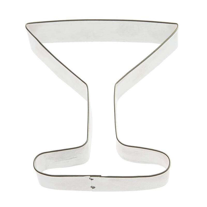 Martini Glass Cookie Cutter 4.25 in B1474