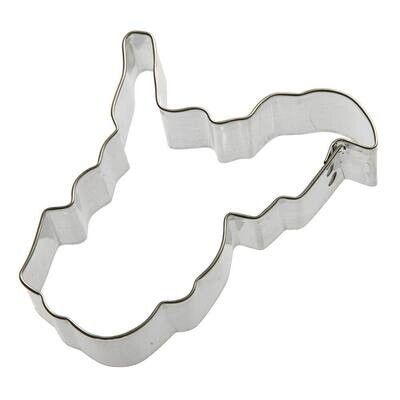 West Virginia Cookie Cutter 3.75 in B1072 West Virginia Cookie Cutter 3.75 in B1072